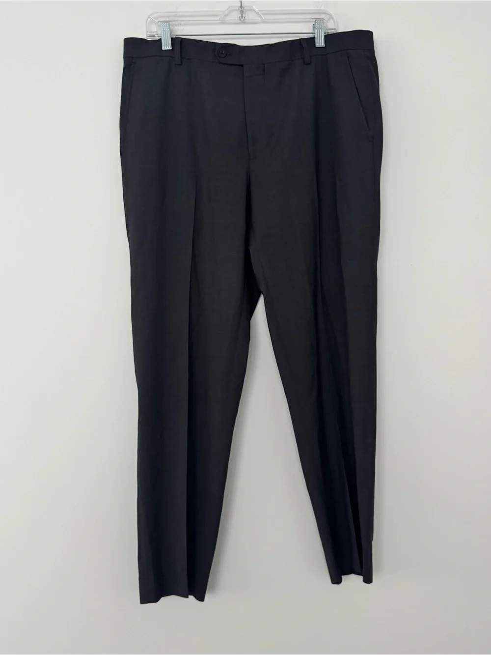 Jos A Bank Traveler Dress Pants 38x30 Slim Fit Travel Tech Secret Pocket *read
